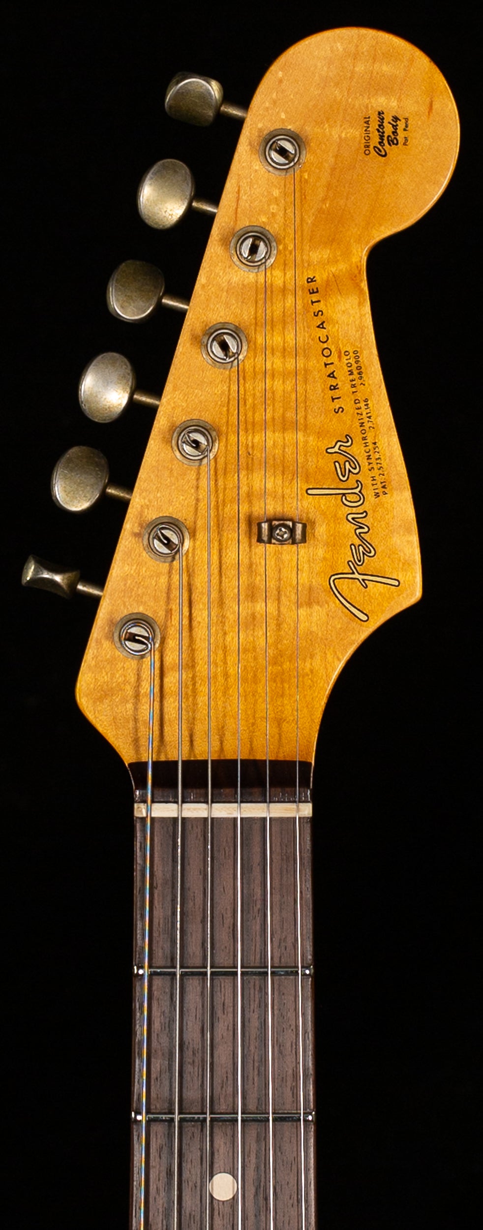 Fender Custom Shop Willcutt True '62 Stratocaster Journeyman Relic Black 60s C (597)