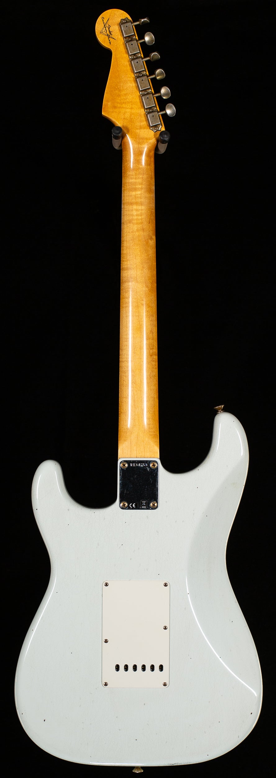Fender Custom Shop Willcutt True '62 Stratocaster Journeyman Relic Olympic White 60s Oval C (753)