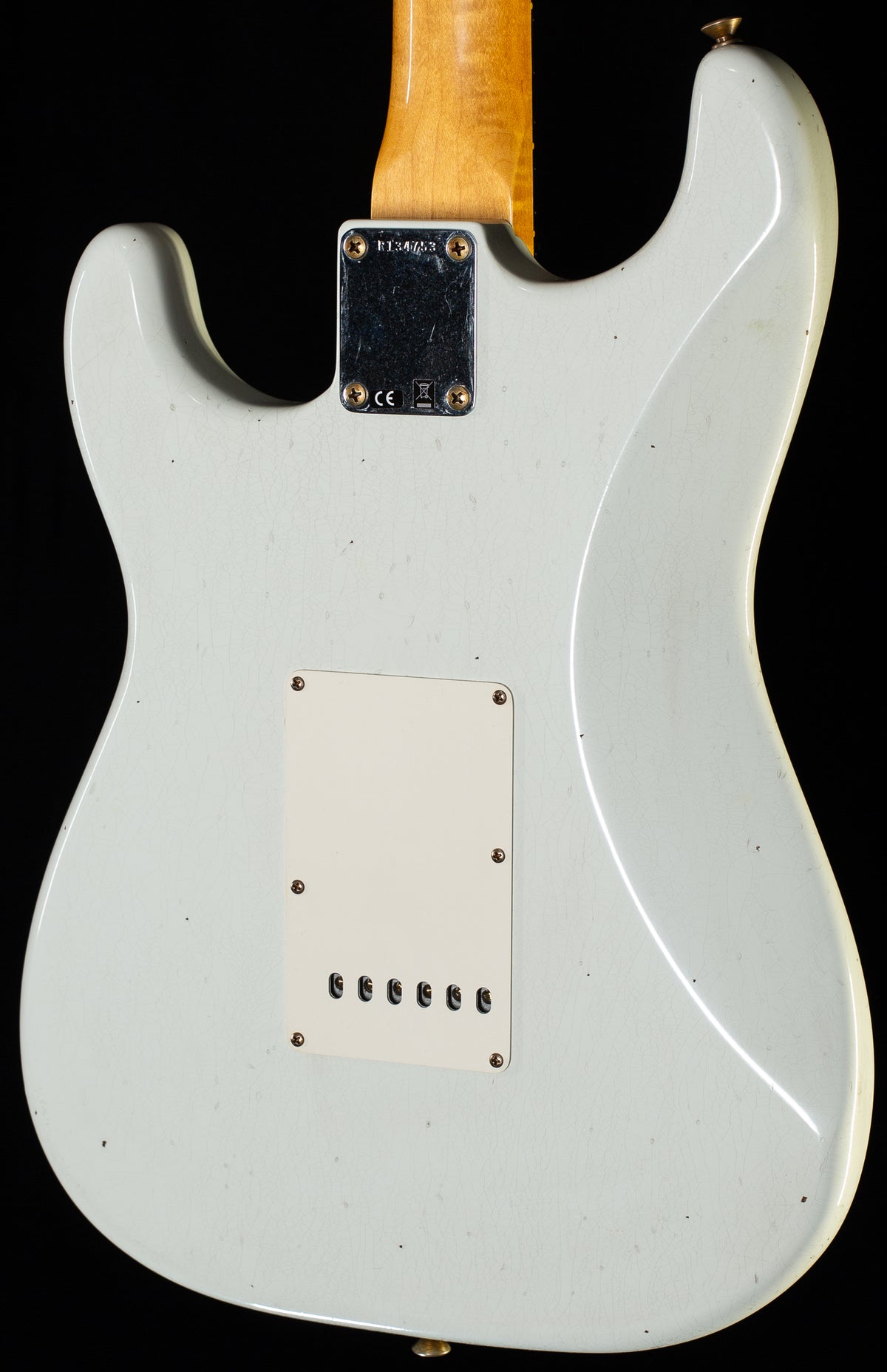 Fender Custom Shop Willcutt True '62 Stratocaster Journeyman Relic Olympic White 60s Oval C (753)