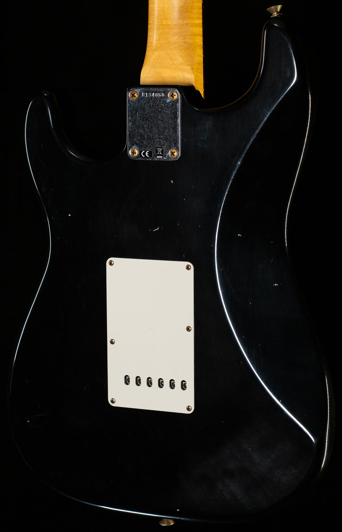 Fender Custom Shop Willcutt True '62 Stratocaster Journeyman Relic Black Large C (860)