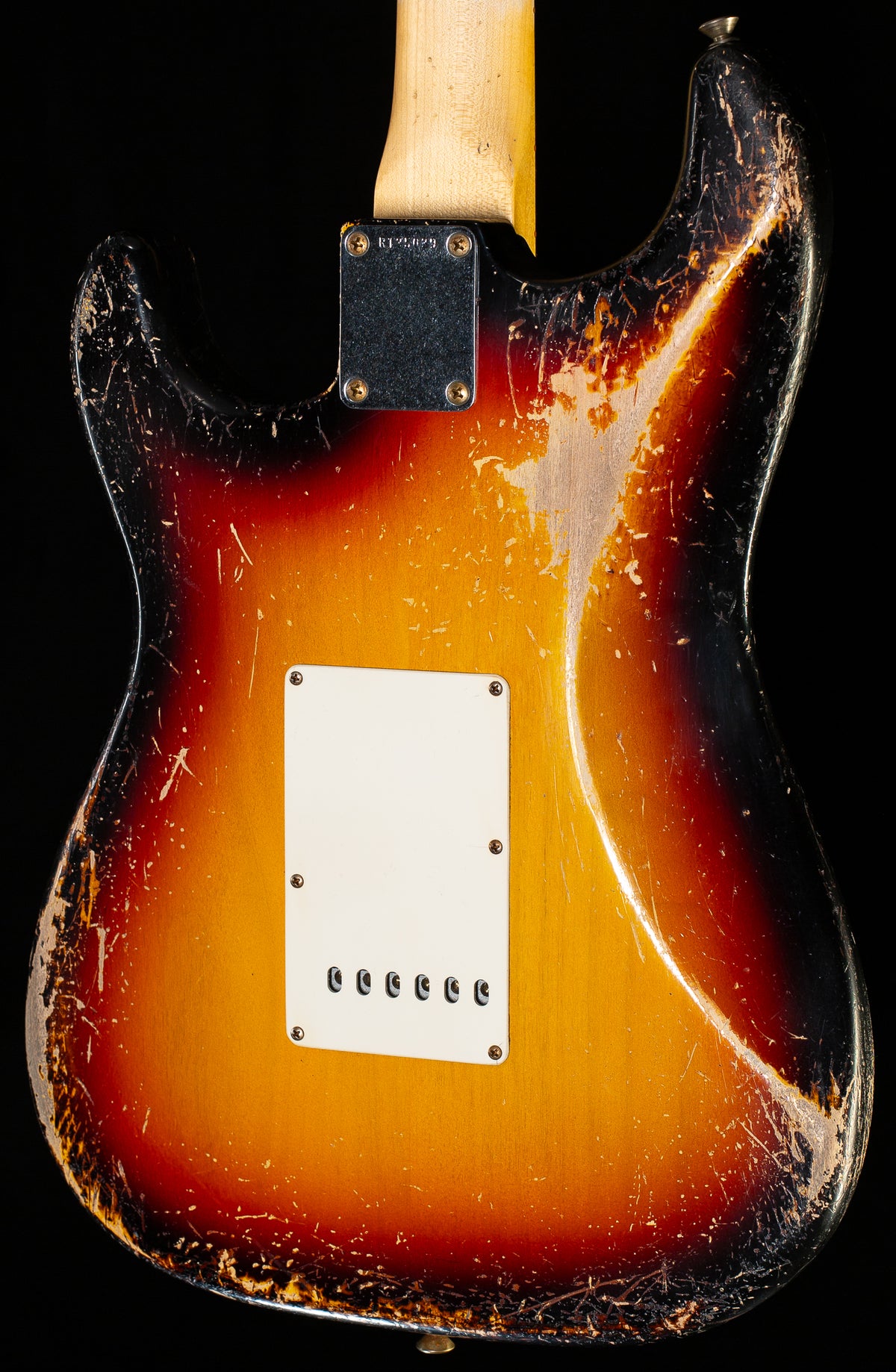 Fender Custom Shop Masterbuilt Dennis Galuszka Willcutt "THE 63" Strat Relic 3-Tone Sunburst (039)