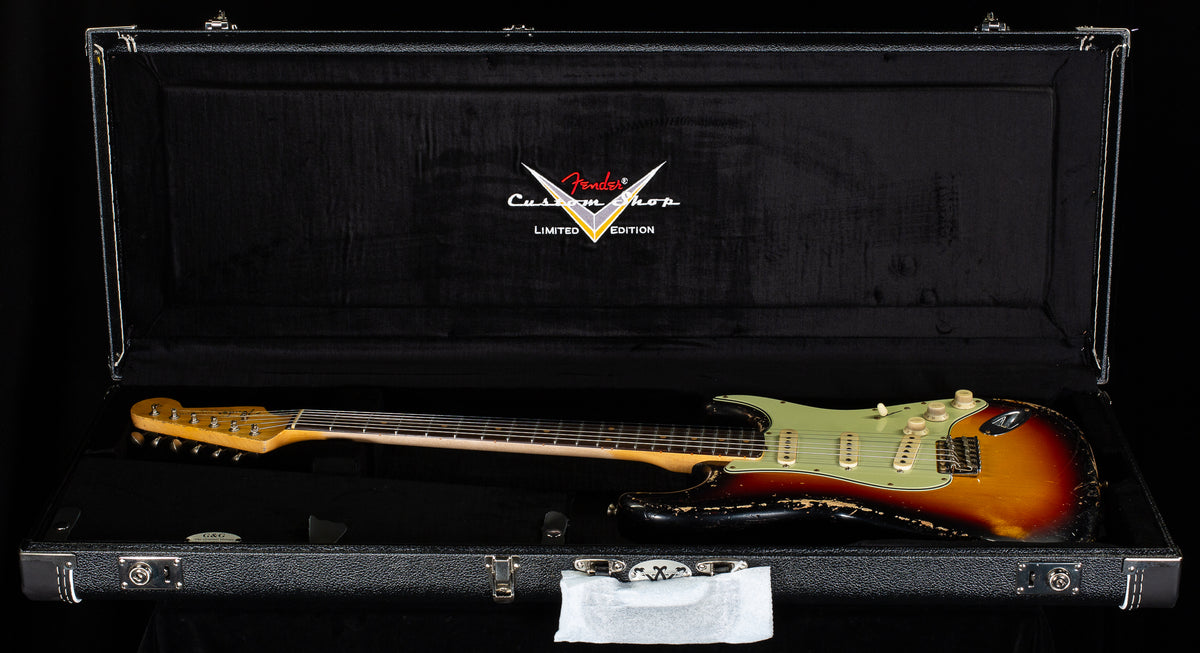 Fender Custom Shop Masterbuilt Dennis Galuszka Willcutt "THE 63" Strat Relic 3-Tone Sunburst (039)