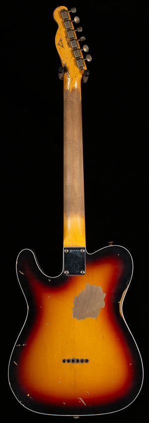 Fender Custom Shop Masterbuilt Austin MacNutt 1959 Telecaster Custom Brazilian Heavy Relic3-Tone Sunburst (433)