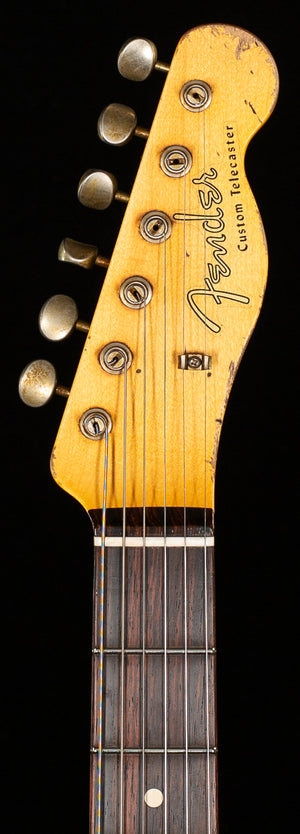 Fender Custom Shop Masterbuilt Austin MacNutt 1959 Telecaster Custom Brazilian Heavy Relic3-Tone Sunburst (433)