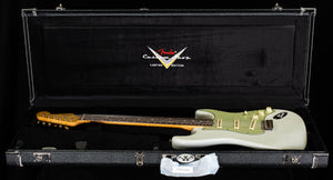 Fender Custom Shop Willcutt True '62 Stratocaster Journeyman Relic Olympic White 57 V (897)