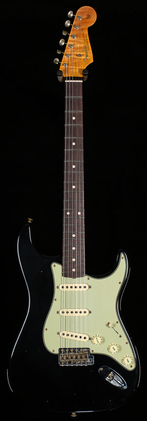 Fender Custom Shop Willcutt True '62 Stratocaster Journeyman Relic Black 60s C (982)