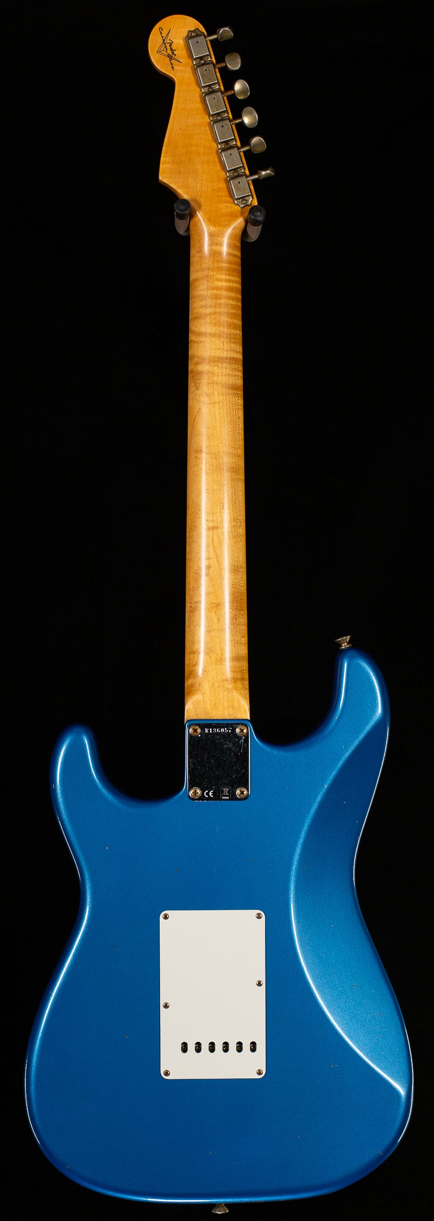 Fender Custom Shop Willcutt True &#39;62 Stratocaster Journeyman Relic Lake Placid Blue Large C (057)