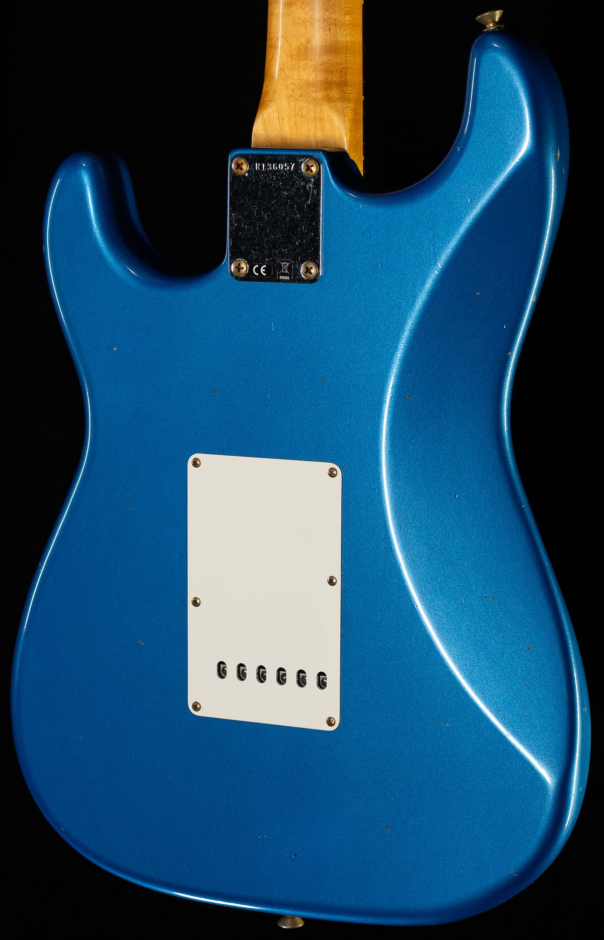 Fender Custom Shop Willcutt True &#39;62 Stratocaster Journeyman Relic Lake Placid Blue Large C (057)