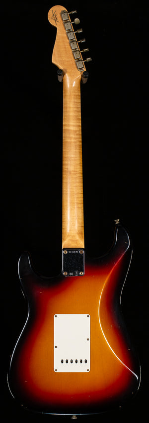 Fender Custom Shop Willcutt True '62 Stratocaster Journeyman Relic 3-Tone Sunburst Josephina Handwound 57 Soft V (146)