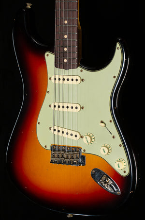 Fender Custom Shop Willcutt True '62 Stratocaster Journeyman Relic 3-Tone Sunburst Josephina Handwound 57 Soft V (146)