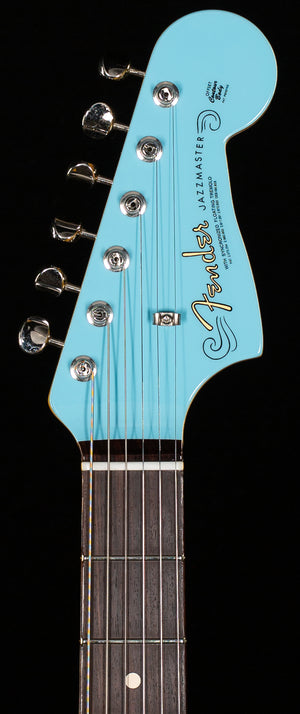 Fender Custom Shop 1962 Jazzmaster Time Capsule Finish Painted Matching Headstock Daphne Blue (268)