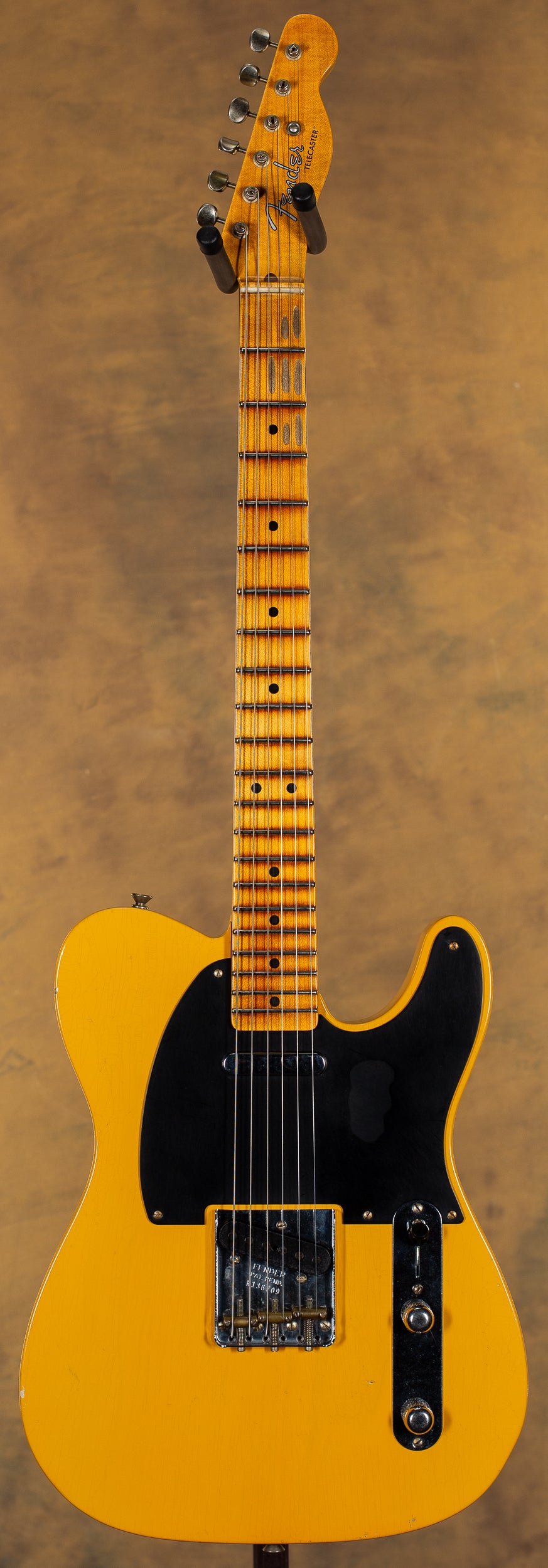 2024 Fender Custom Shop &#39;52 Telecaster Journeyman Relic Nocaster Blonde