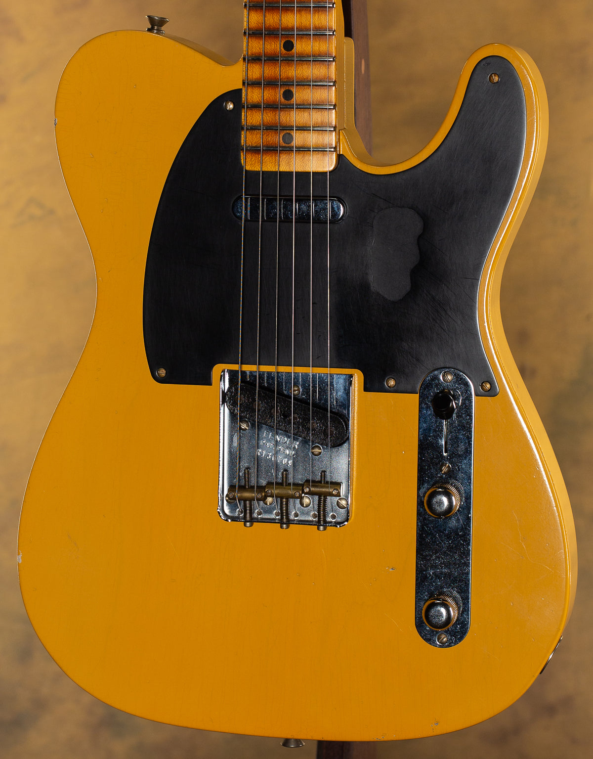 2024 Fender Custom Shop &#39;52 Telecaster Journeyman Relic Nocaster Blonde