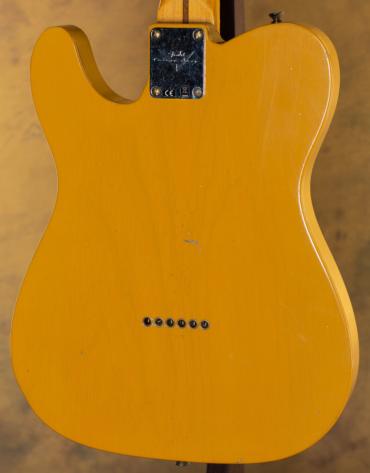 2024 Fender Custom Shop &#39;52 Telecaster Journeyman Relic Nocaster Blonde