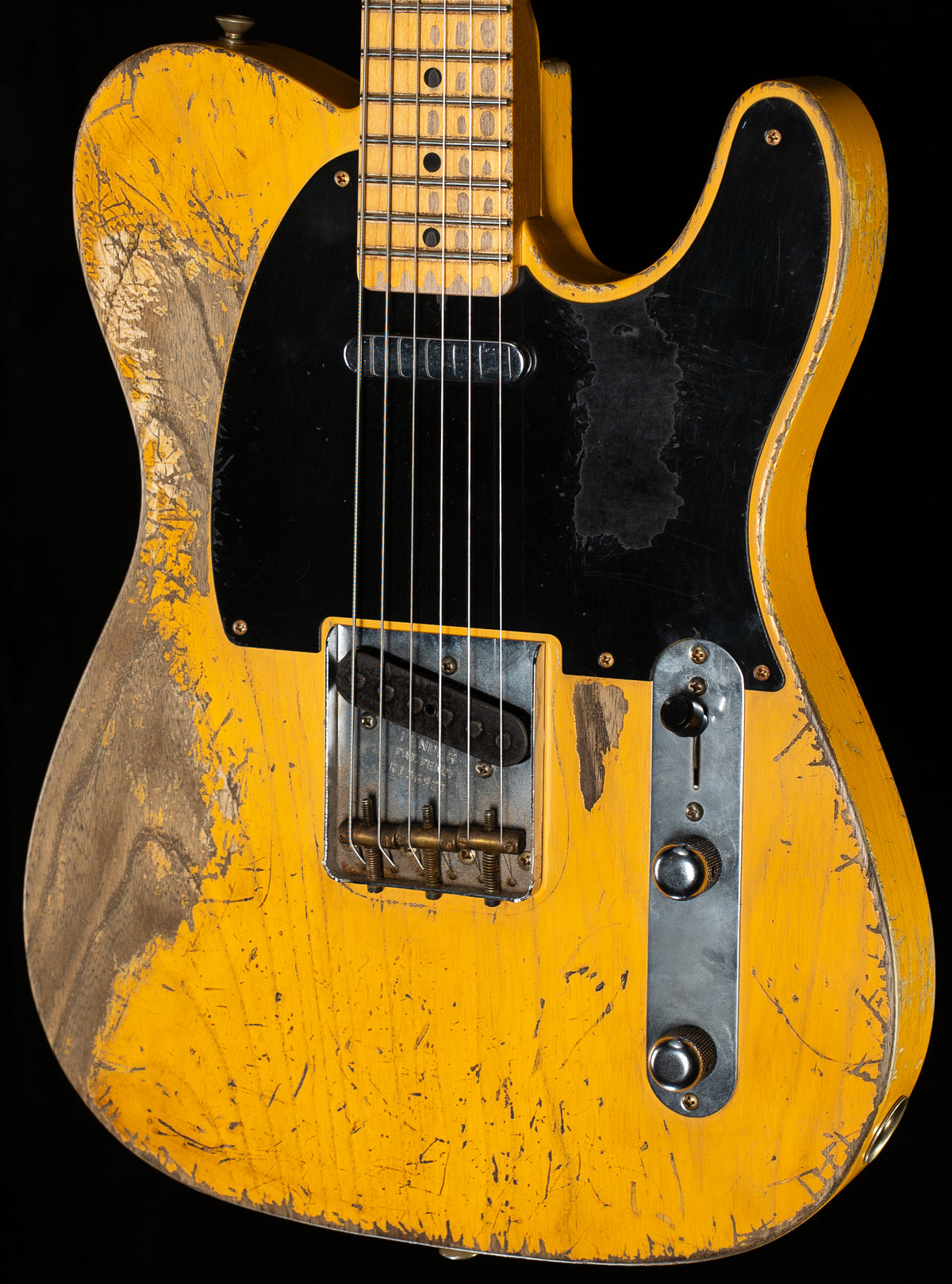 Fender Custom Shop Masterbuilt Austin McNutt 1953 Telecaster Heavy Relic Butterscotch (921)