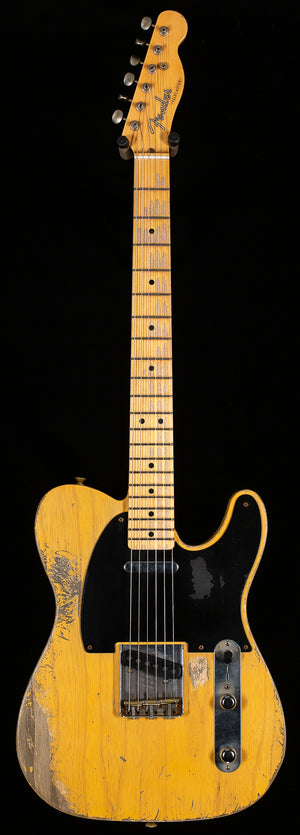 Fender Custom Shop Masterbuilt Austin McNutt 1952 Telecaster Heavy Relic Faded Butterscotch Blonde (999)