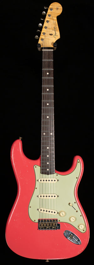 Fender Custom Shop Masterbuilt Dennis Galuzska True '62 Strat Journeyman Fiesta Red Brazilian 59 C  (969)