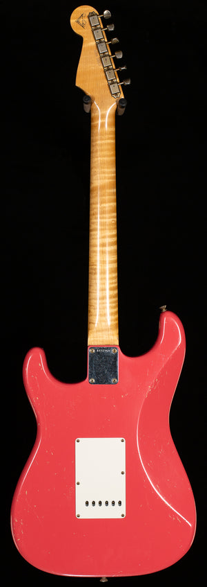 Fender Custom Shop Masterbuilt Dennis Galuzska True '62 Strat Journeyman Fiesta Red Brazilian 59 C  (969)