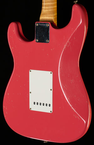 Fender Custom Shop Masterbuilt Dennis Galuzska True '62 Strat Journeyman Fiesta Red Brazilian 59 C  (969)