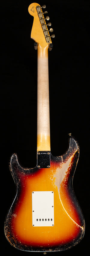 Fender Custom Shop Masterbuilt Dennis Galuszka Willcutt "THE 63" Stratocaster Relic 3-Tone Sunburst (064)