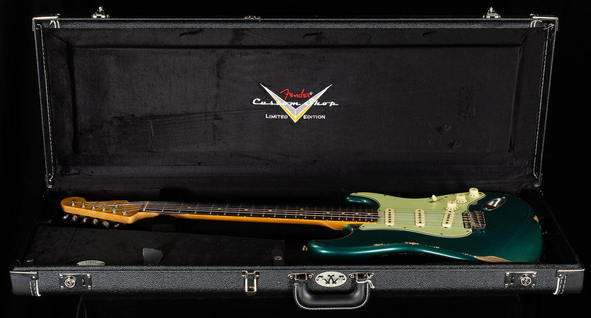 Fender Custom Shop Willcutt True '62 Stratocaster Relic Sherwood Green Metallic Large C (126)