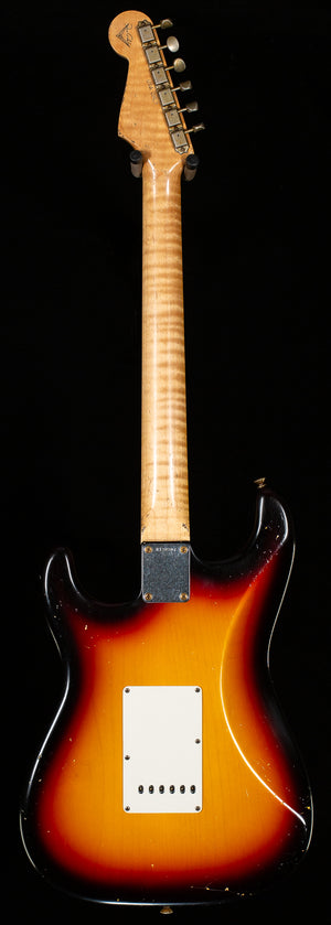 Fender Custom Shop Masterbuilt Dennis Galuzska True '62 Strat Journeyman 3-Tone Sunburst Brazilian 59 C (307)