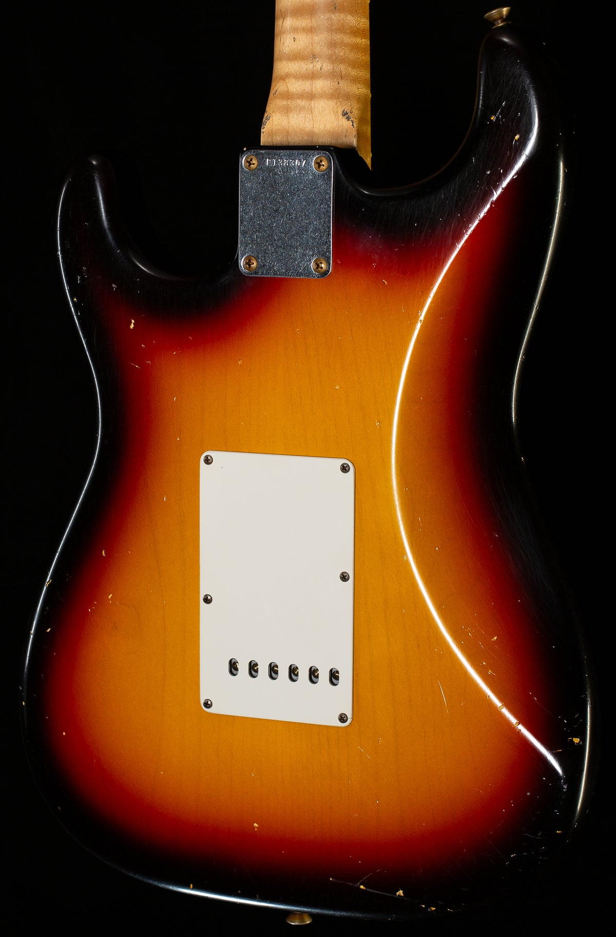 Fender Custom Shop Masterbuilt Dennis Galuzska True &#39;62 Strat Journeyman 3-Tone Sunburst Brazilian 59 C (307)