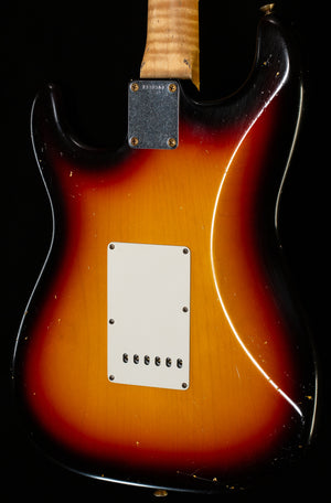 Fender Custom Shop Masterbuilt Dennis Galuzska True '62 Strat Journeyman 3-Tone Sunburst Brazilian 59 C (307)