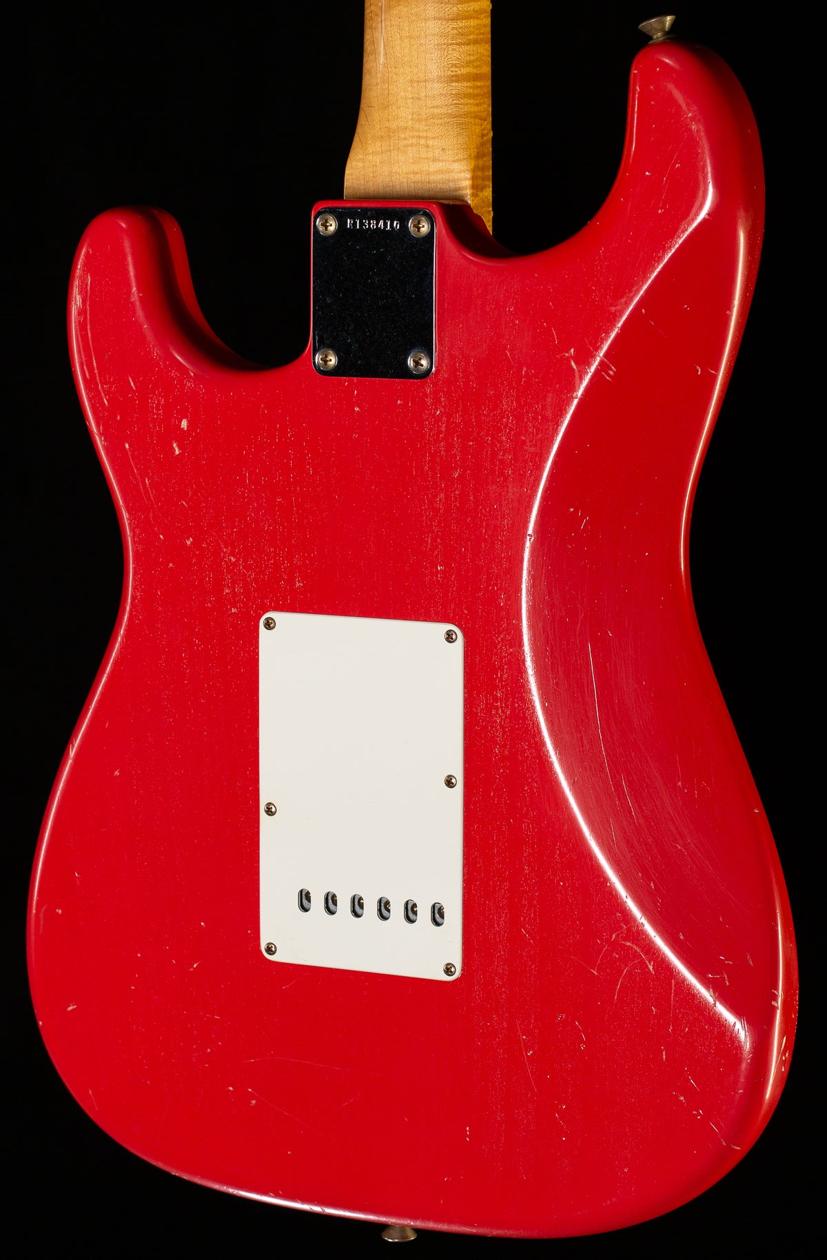 Fender Custom Shop True '62 Strat Journeyman Relic Masterbuilt Dennis Galuszka Fiesta Red Brazilian '59 C (410)