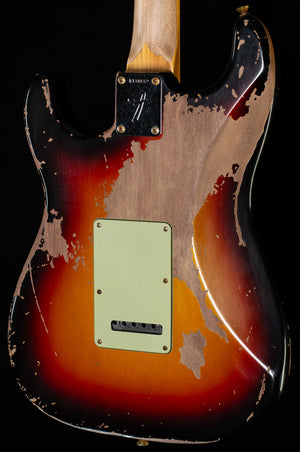 Fender Custom Shop Michael Landau Signature 1968 Stratocaster, Round-Laminated Rosewood, Bleached 3-Color Sunburst (652)