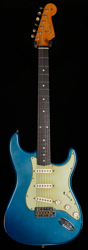 Fender Custom Shop Masterbuilt Levi Perry 60's Korina Stratocaster Journeyman Relic Lake Placid Blue (914)