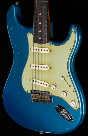 Fender Custom Shop Masterbuilt Levi Perry 60's Korina Stratocaster Journeyman Relic Lake Placid Blue (914)