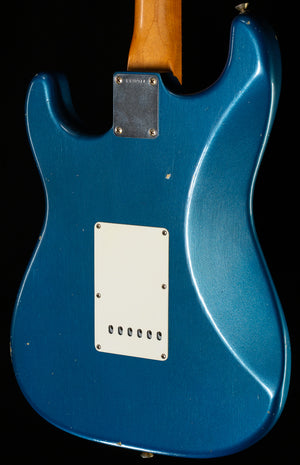 Fender Custom Shop Masterbuilt Levi Perry 60's Korina Stratocaster Journeyman Relic Lake Placid Blue (914)