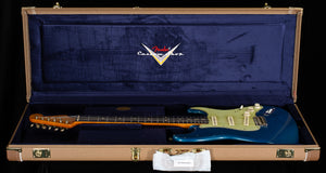 Fender Custom Shop Masterbuilt Levi Perry 60's Korina Stratocaster Journeyman Relic Lake Placid Blue (914)