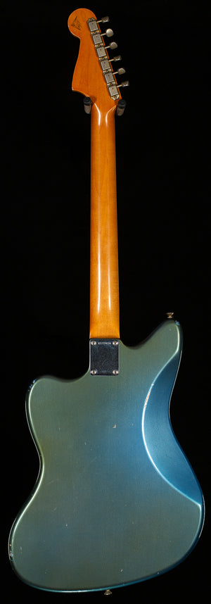 Fender Custom Shop Masterbuilt Levi Perry 1965 Jazzmaster Journeyman Relic Rosewood Painted Head Cap Lake Placid Blue (010)