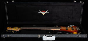 Fender Custom Shop Jaco Pastorius Tribute Fretless Jazz Bass Rosewood Fingerboard 3-Color Sunburst (052)