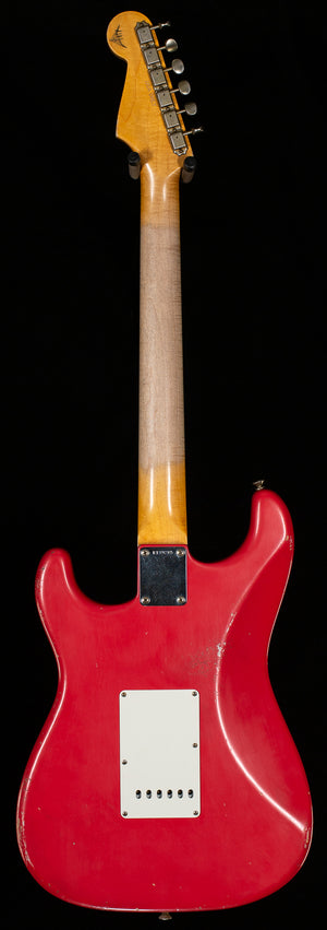 Fender Custom Shop Masterbuilt Andy Hicks True '62 Strat Journeyman Fiesta Red Brazilian 59 C (285)