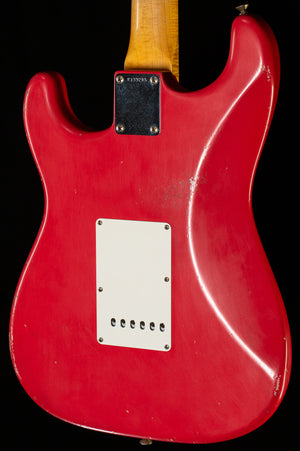 Fender Custom Shop Masterbuilt Andy Hicks True '62 Strat Journeyman Fiesta Red Brazilian 59 C (285)