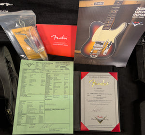 Fender Custom Shop Masterbuilt Andy Hicks True '62 Strat Journeyman Fiesta Red Brazilian 59 C (285)