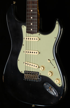 Fender Custom Shop Masterbuilt Andy Hicks True '62 Strat Journeyman Black Brazilian 59 C (558)