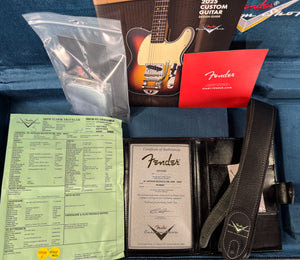 Fender Custom Shop Artisan Buckeye Burl Double Esquire Aged Natural (803)