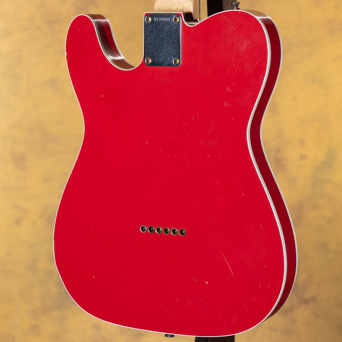 2024 Fender Custom Shop Masterbuilt Kyle McMillin Custom Thinline Telecaster Journeyman Relic Candy Apple Red