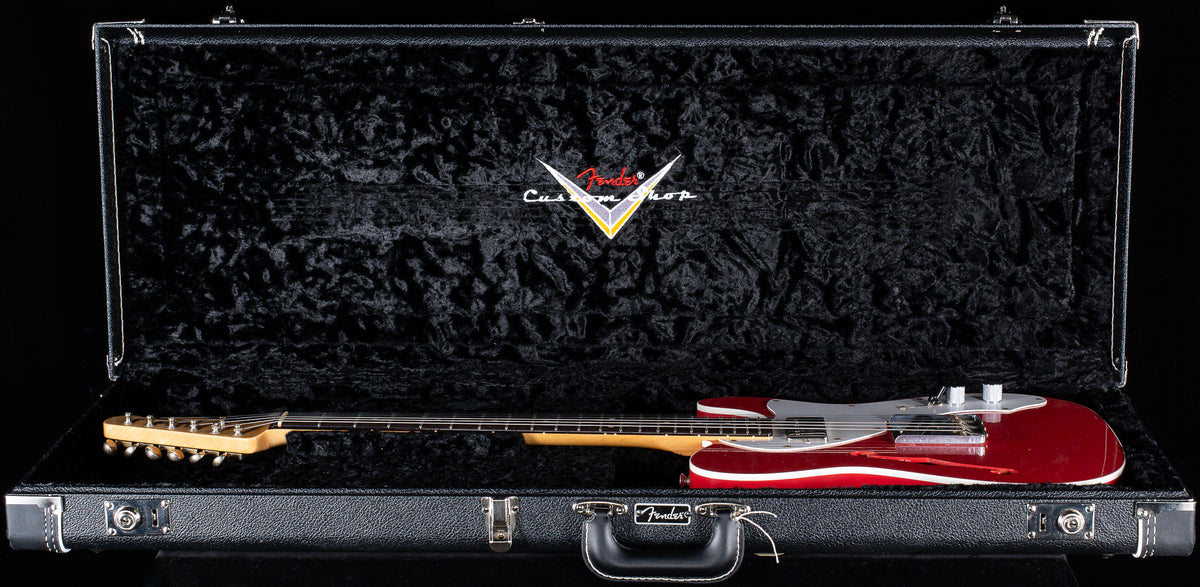2024 Fender Custom Shop Masterbuilt Kyle McMillin Custom Thinline Telecaster Journeyman Relic Candy Apple Red