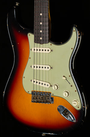 Fender Custom Shop Masterbuilt Todd Krause True '62 Strat Journeyman Relic 3-Tone Sunburst 59 C (984)