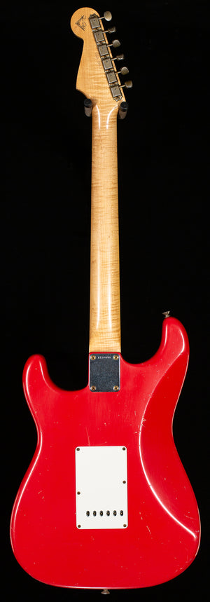 Fender Custom Shop True '62 Strat Journeyman Relic Masterbuilt Dennis Galuszka Fiesta Red Brazilian '59 C (996)