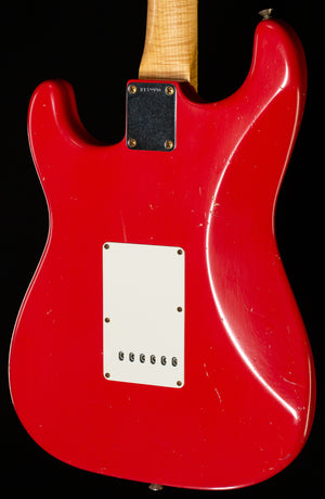 Fender Custom Shop True '62 Strat Journeyman Relic Masterbuilt Dennis Galuszka Fiesta Red Brazilian '59 C (996)