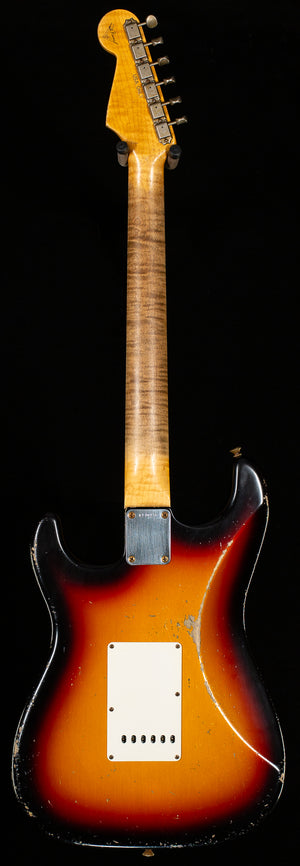 Fender Custom Shop Masterbuilt Todd Krause True '62 Strat Journeyman Relic 3-Tone Sunburst 59 C (156)