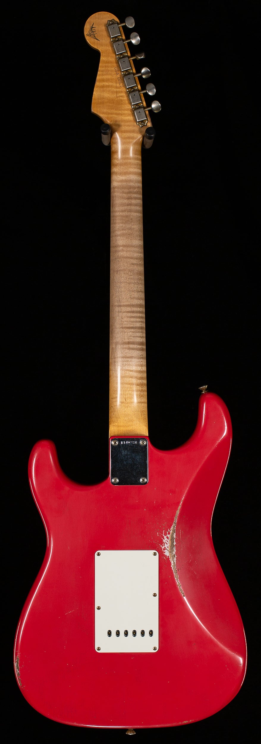 Fender Custom Shop Masterbuilt Andy Hicks True '62 Strat Journeyman Fiesta Red Brazilian 59 C (238)