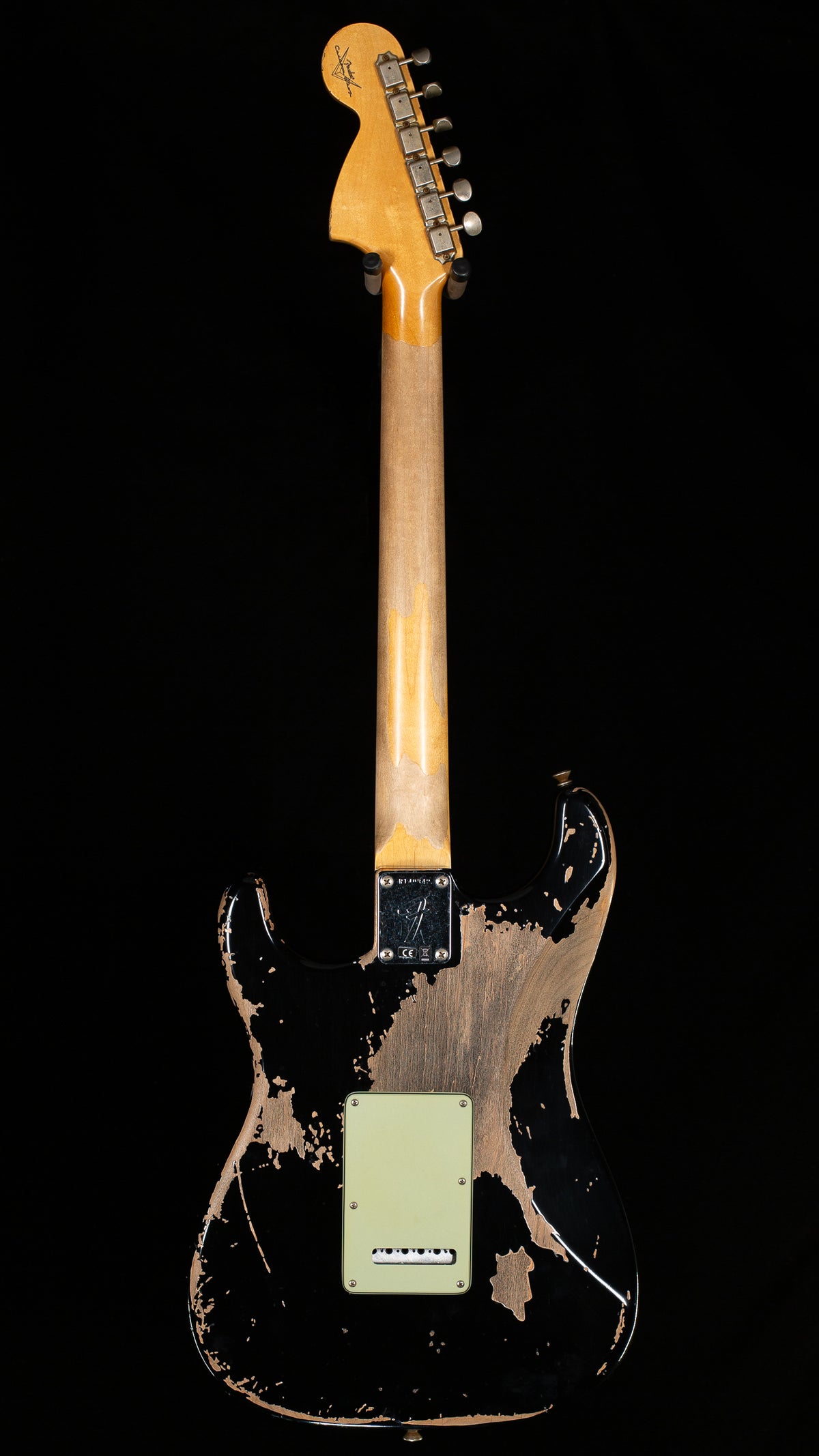 Fender Custom Shop Michael Landau 1968 Stratocaster Relic Black (342)