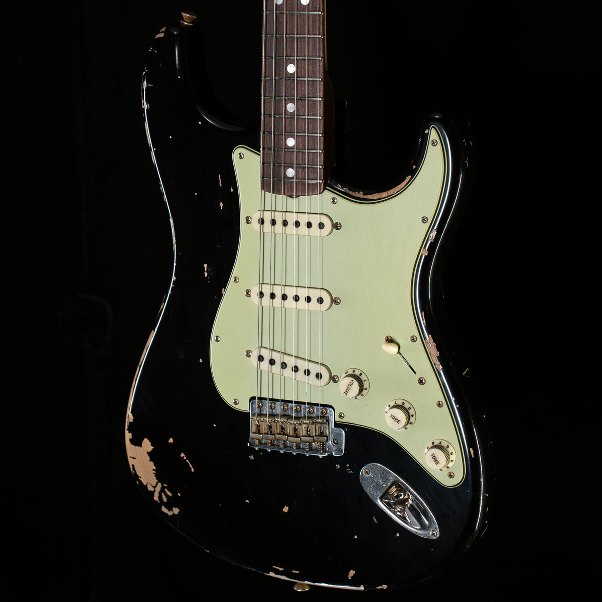 Fender Custom Shop Michael Landau 1968 Stratocaster Relic Black (342)